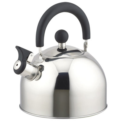 Casa 2.5 qt. Stainless Steel Whistling STAINLESS STEEL Stovetop Kettle